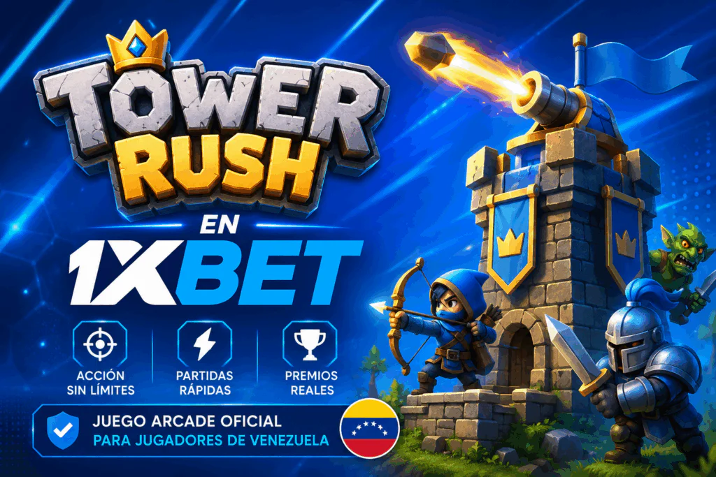 Tower Rush 1xBet